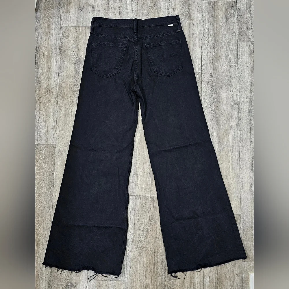 MOTHER The Tomcat Roller Fray Wide Legged Jeans-Size 28 - Picture 3 of 7